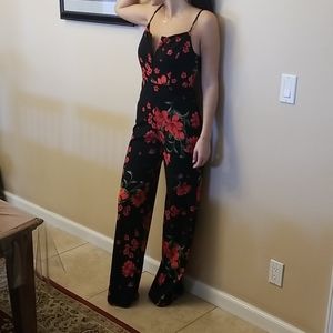 Floral jumpsuit